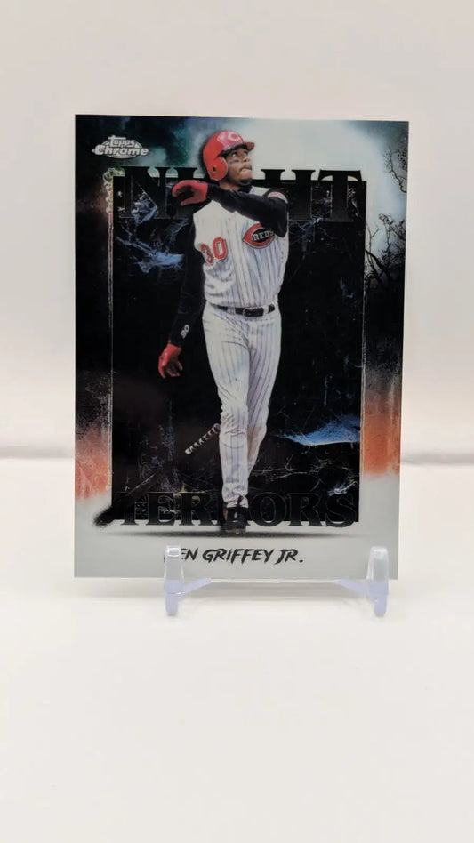 2025 Topps Chrome Update Ken Griffey Jr Night Terrors - Baseball Card Single