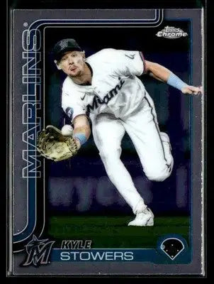 2025 Topps Chrome Update Kyle Stowers #USC50 Miami Marlins