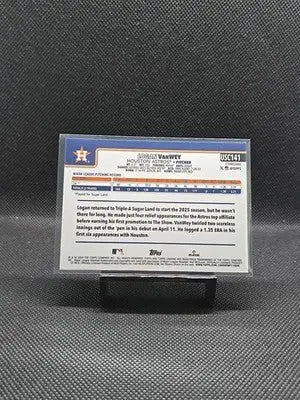 2025 Topps Chrome Update Logan VanWey X-Fractor #USC141 - Baseball Card Single