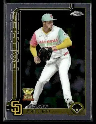 2025 Topps Chrome Update Mason Miller #USC195 San Diego Padres