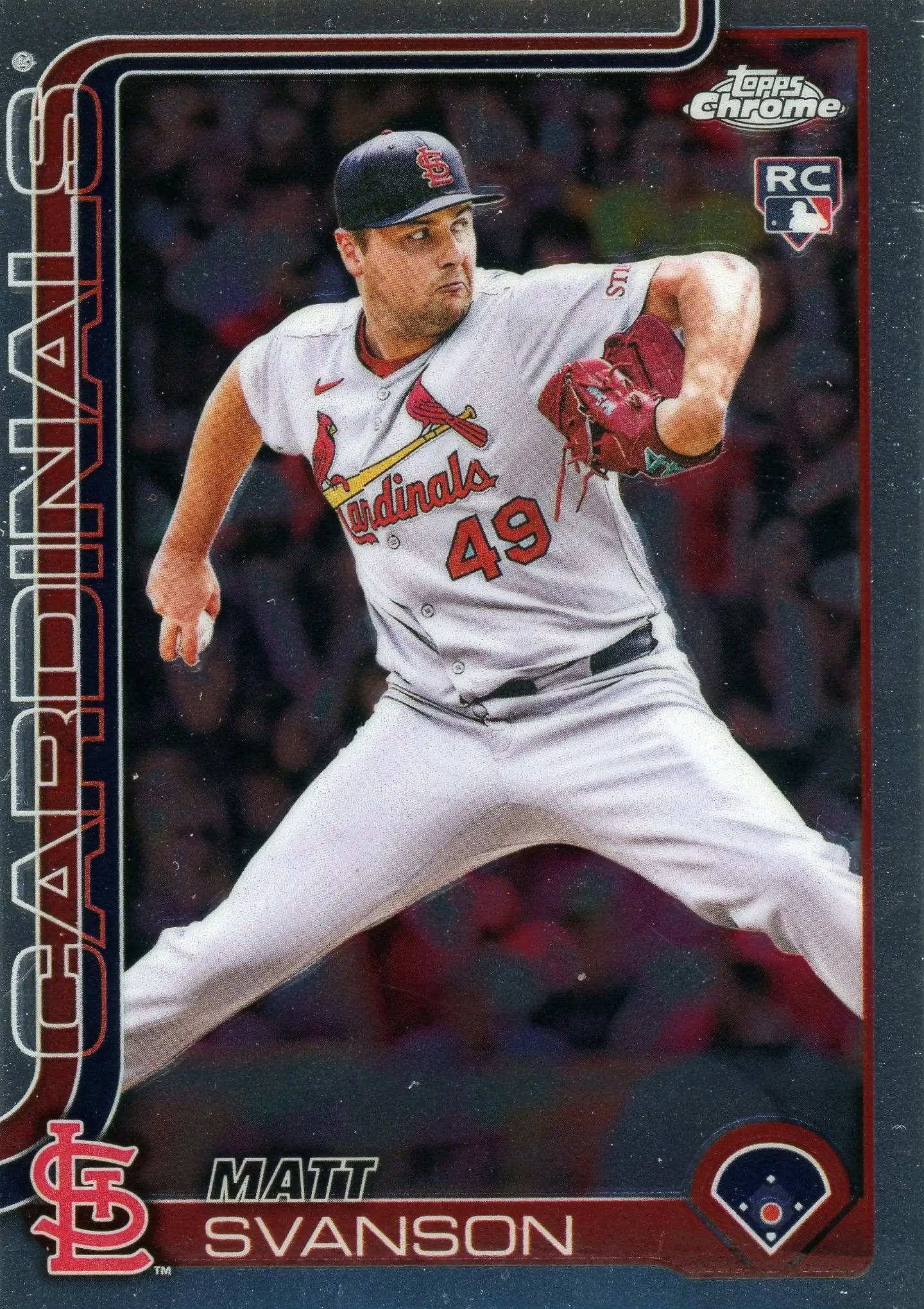 2025 Topps Chrome Update Matt Svanson #USC5 Cardinals RC Rookie - Baseball Card Single