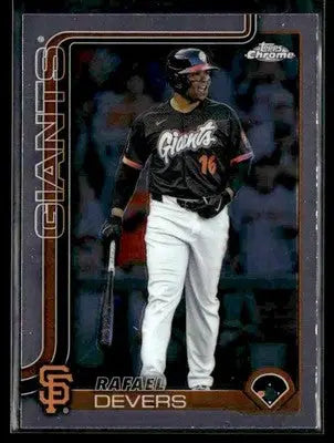 2025 Topps Chrome Update Rafael Devers #USC105 San Francisco Giants