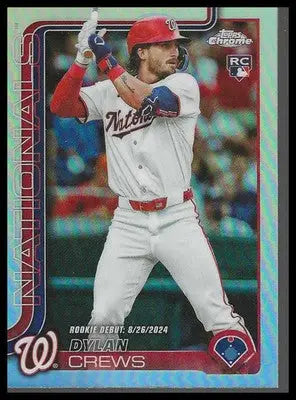 2025 Topps Chrome Update Refractors #USC190 Dylan Crews