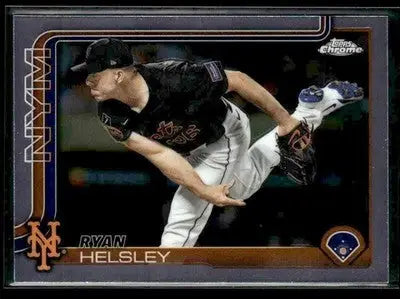 2025 Topps Chrome Update Ryan Helsley #USC12 New York Mets