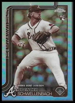 2025 Topps Chrome Update Sepia Refractors #USC132 Spencer Schwellenbach