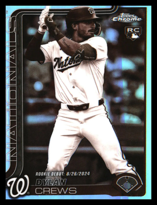 2025 Topps Chrome Update Sepia Refractors #USC190 Dylan Crews - Baseball Card Single