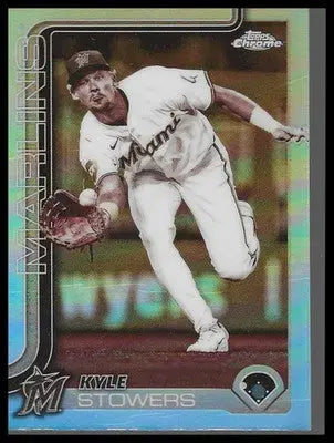 2025 Topps Chrome Update Sepia Refractors #USC50 Kyle Stowers