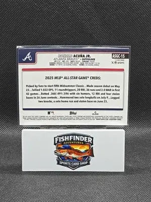 2025 Topps Chrome Update Series - 2025 All-Star Game Ronald Acuña Jr. #ASGC-15 - Baseball Card Single