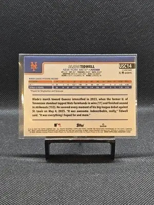2025 Topps Chrome Update Series - Blade Tidwell #USC14 X-Fractor (RC)