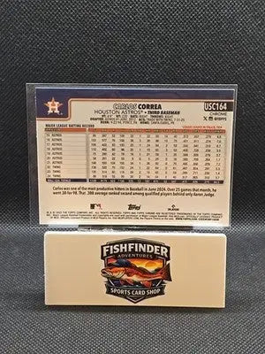 2025 Topps Chrome Update Series - Carlos Correa #USC164 Prism Refractor - Baseball Card Single