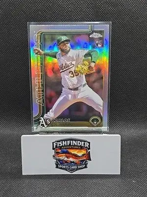 2025 Topps Chrome Update Series - Carlos Duran #USC84 Refractor - Baseball Card Single