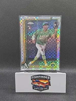 2025 Topps Chrome Update Series - Denzel Clarke #USC15 X-Fractor (RC) - Baseball Card Single