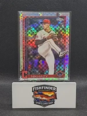 2025 Topps Chrome Update Series - Doug Nikhazy #USC119 X-Fractor (RC) - Baseball Card Single