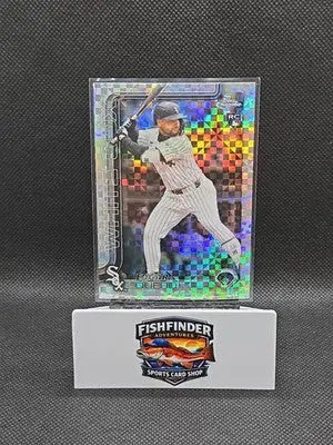 2025 Topps Chrome Update Series - Edgar Quero #USC165 X-Fractor (RC) - Baseball Card Single