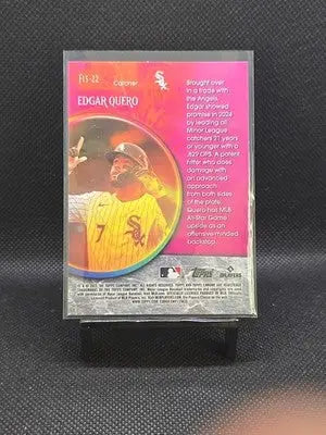 2025 Topps Chrome Update Series - Fortune 15 Edgar Quero #F15-22 (RC) - Baseball Card Single