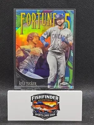2025 Topps Chrome Update Series - Fortune 15 Kyle Tucker #F15-5 - Baseball Card Single