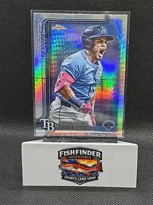 2025 Topps Chrome Update Series - Jonathan Aranda #USC68 Prism Refractor - Baseball Card Single