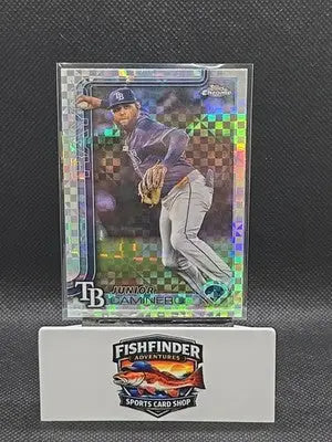 2025 Topps Chrome Update Series - Junior Caminero #USC109 X-Fractor - Baseball Card Single
