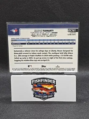 2025 Topps Chrome Update Series - Mason Fluharty #USC161 X-Fractor (RC) - Baseball Card Single