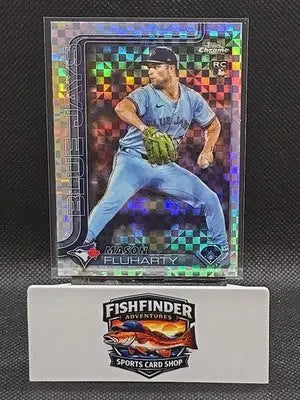 2025 Topps Chrome Update Series - Mason Fluharty #USC161 X-Fractor (RC) - Baseball Card Single