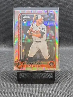 2025 Topps Chrome Update Series - Maverick Handley #USC58 RayWave Refractor (RC)