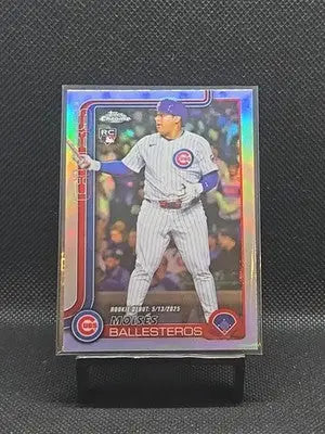 2025 Topps Chrome Update Series - Moises Ballesteros #USC7 Refractor (RC) - Baseball Card Single