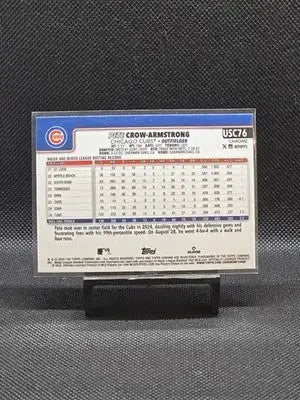 2025 Topps Chrome Update Series - Pete Crow-Armstrong #USC76 X-Fractor - Baseball Card Single