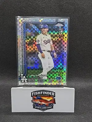 2025 Topps Chrome Update Series - Rookie Debut Dalton Rushing #USC151 X-Fractor - Baseball Card Single