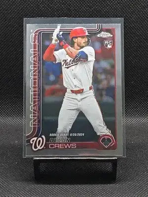 2025 Topps Chrome Update Series - Rookie Debut Dylan Crews #USC190 (RC) - Baseball Card Single