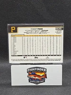 2025 Topps Chrome Update Series - Tommy Pham #USC45 Refractor - Baseball Card Single
