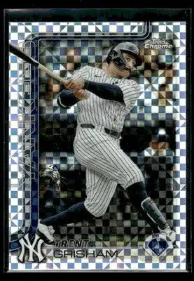 2025 Topps Chrome Update Trent Grisham #USC54 X-Fractors New York Yankees