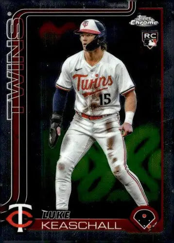 2025 Topps Chrome Update #USC106 Luke Keaschall NM-MT RC Rookie Twins ID:81680 - Baseball Card Single