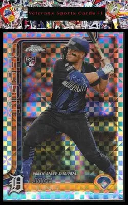 2025 Topps Chrome Update #USC121 Jace Jung X-Fractors