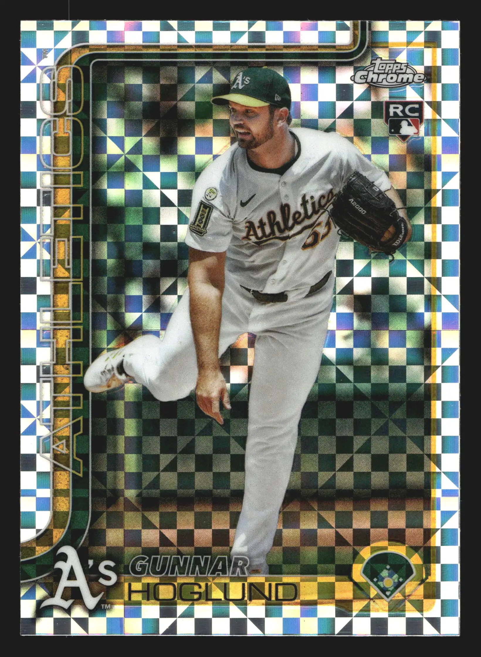 2025 Topps Chrome Update #USC127 Gunnar Hoglund X-Fractor RC - Baseball Card Single