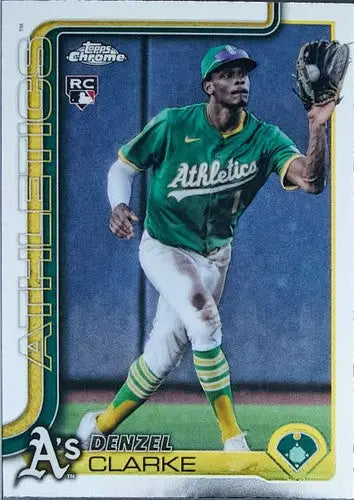 2025 Topps Chrome Update #USC15 Denzel Clarke NM-MT RC Rookie ID:81671 - Baseball Card Single