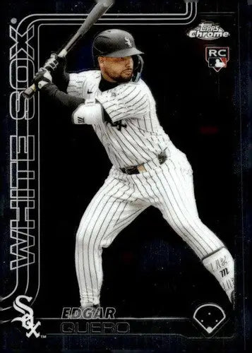 2025 Topps Chrome Update #USC165 Edgar Quero NM-MT RC Rookie White Sox ID:81688 - Baseball Card Single