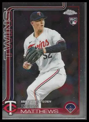 2025 Topps Chrome Update #USC171 Zebby Matthews