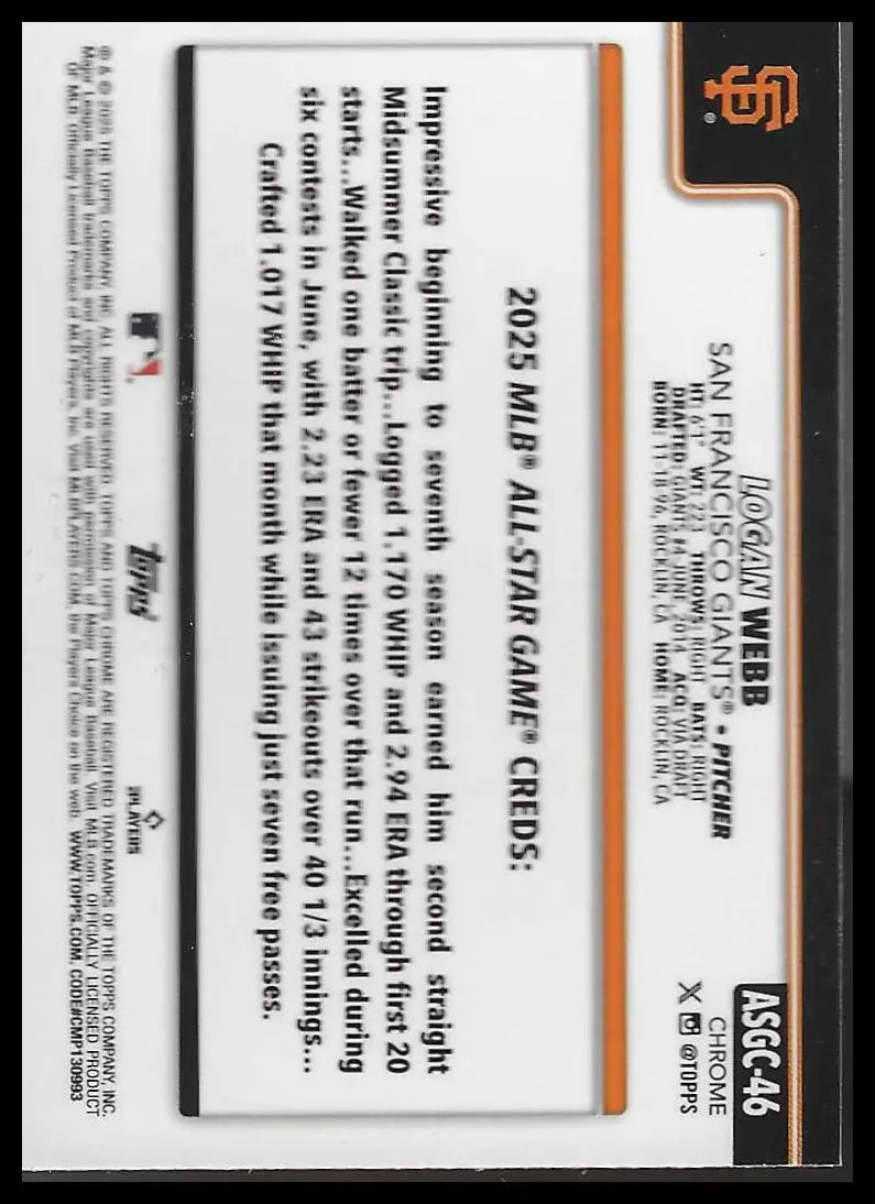 2025 Topps Chrome Update #USC171 Zebby Matthews Refractors - Baseball Card Single