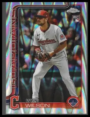 2025 Topps Chrome Update #USC187 Will Wilson RayWave Refractor