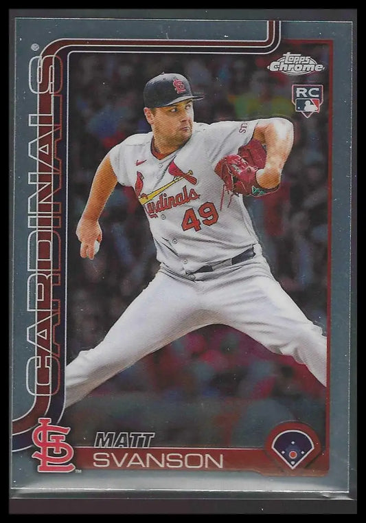 2025 Topps Chrome Update #USC192 Connor Thomas Rookie - Baseball Card Single