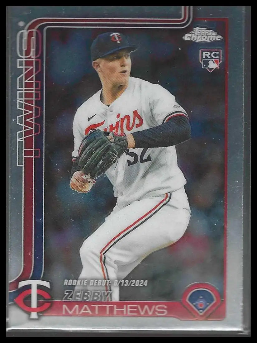 2025 Topps Chrome Update #USC198 Sauryn Lao Rookie - Baseball Card Single