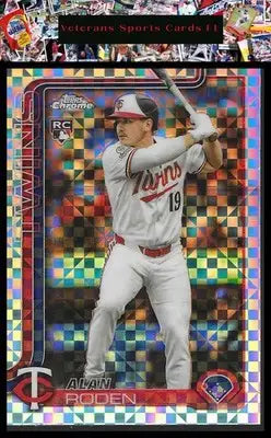 2025 Topps Chrome Update #USC41 Alan Roden X-Fractors