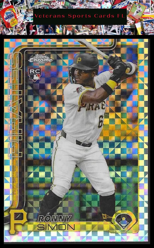 2025 Topps Chrome Update #USC41 Alan Roden X-Fractors - Baseball Card Single