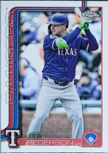 2025 Topps Chrome Update #USC46 Joc Pederson NM-MT Rangers ID:81674 - Baseball Card Single
