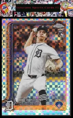 2025 Topps Chrome Update #USC48 Jackson Jobe X-Fractors