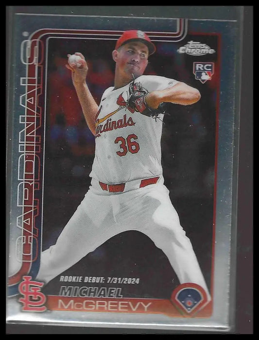 2025 Topps Chrome Update #USC49 Mick Abel Rookie - Baseball Card Single