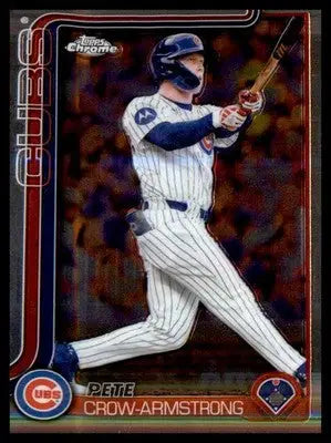 2025 Topps Chrome Update #USC76 Pete Crow-Armstrong - Baseball Card Single