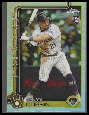 2025 Topps Chrome Update #USC82 Caleb Durbin Refractors