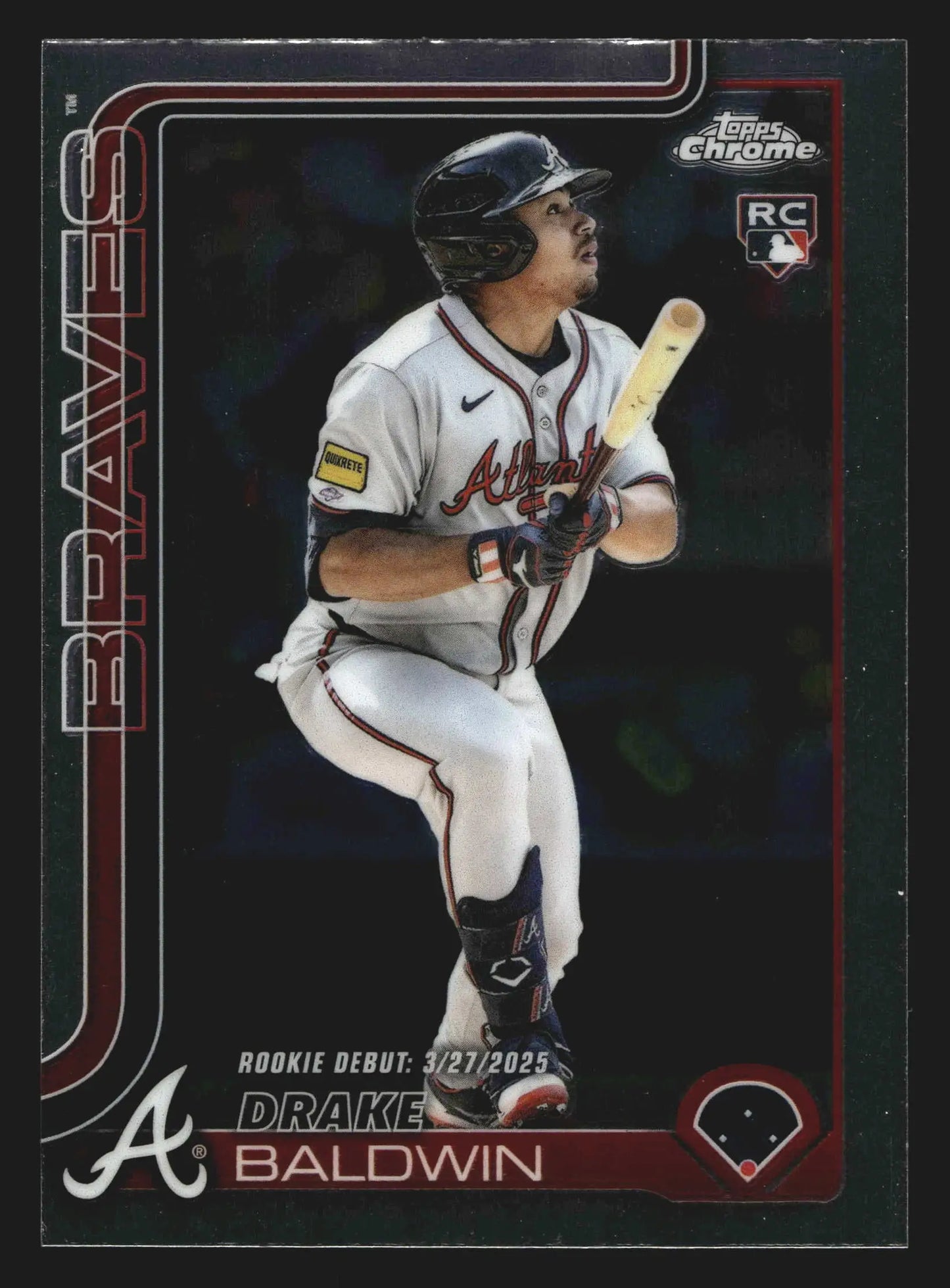 2025 Topps Chrome Update #USC88 Drake Baldwin Braves RC Rookie Debut