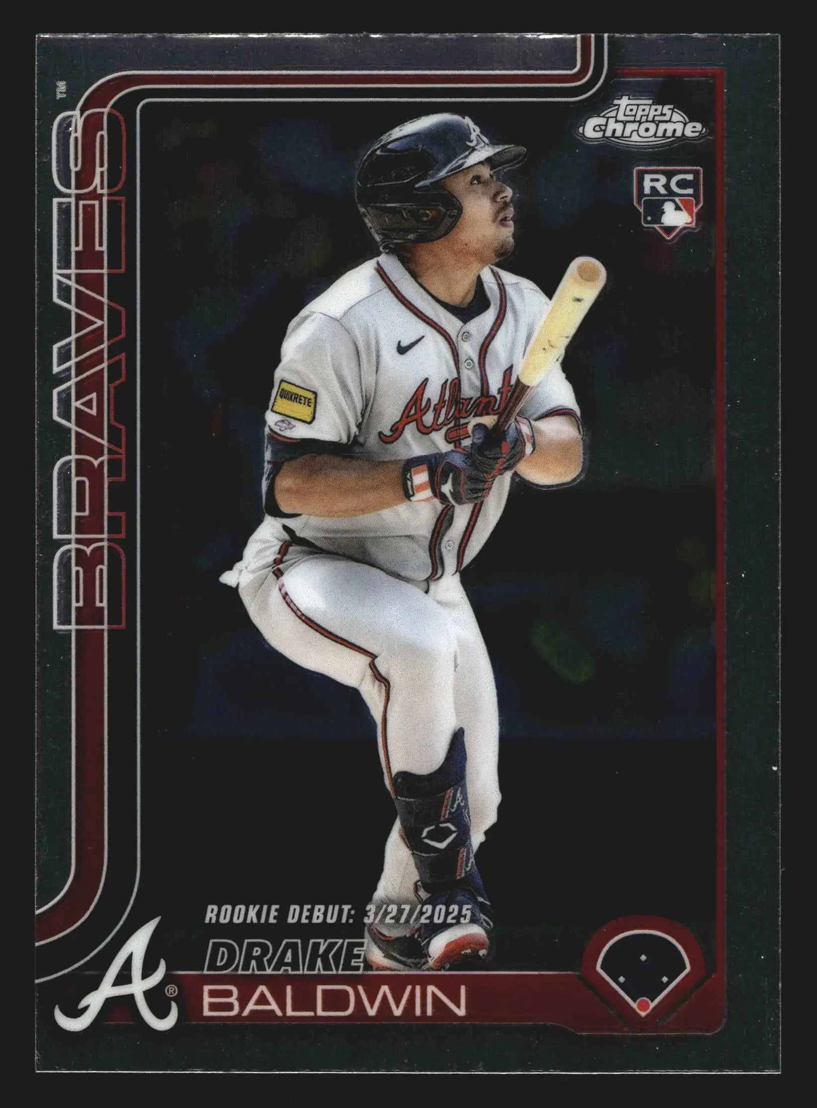 2025 Topps Chrome Update #USC88 Drake Baldwin Braves RC Rookie Debut